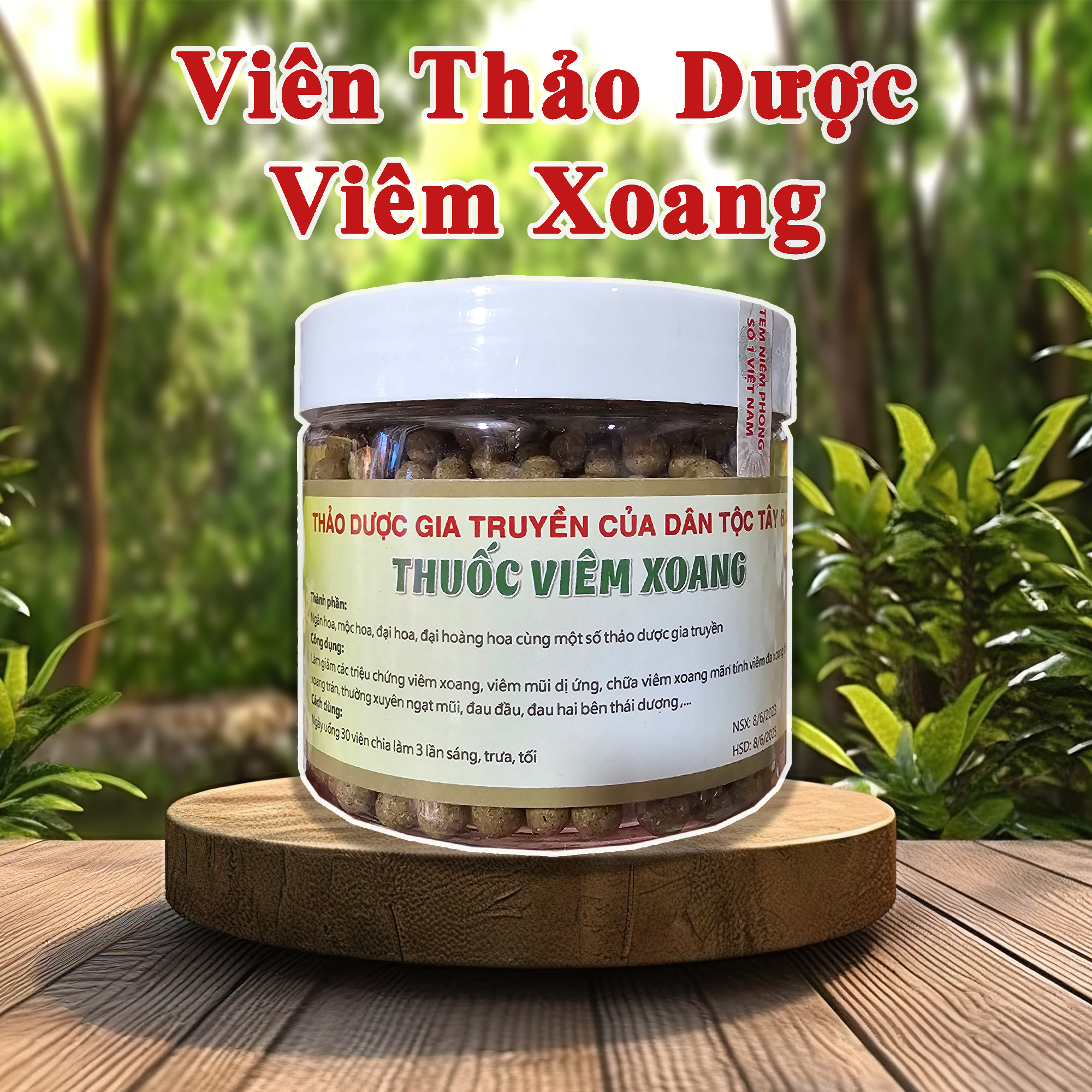 Viên thảo dược Viêm xoang