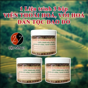 1 Liệu trình 3 hộp viên thoái hoá, vôi hoá Gai đôi cột sống