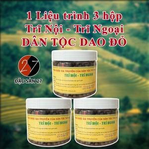 1 Liệu trình 3 hộp Trĩ nội - Trĩ ngoại