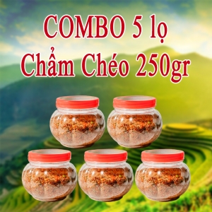 Combo 5 lọ Chẩm chéo 250g