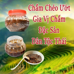 Chẩm chéo ướt gia vị chấm đặc sản DT Thái