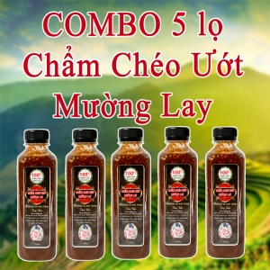 Combo 10 lọ Chẩm chéo ướt Mường Lay (TẶNG 1 LỌ CHẨM CHÉO)