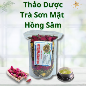 Thảo Dược Trà Sơn Mật Hồng Sâm 