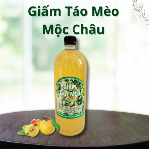 Giấm Táo Mèo Mộc Châu